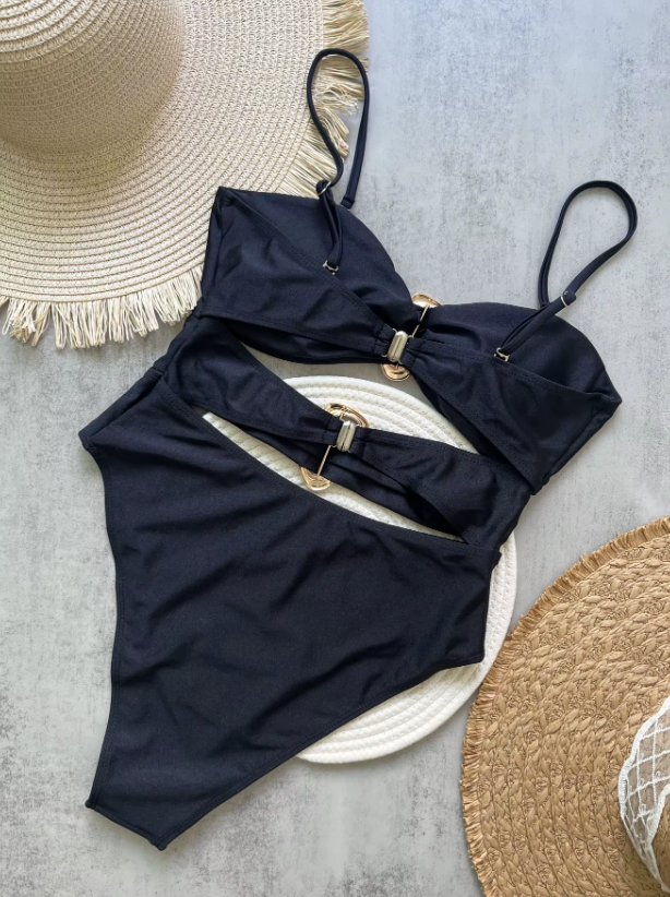 Italia Couture 'Rita' Bandeau One-Piece Swimsuit - İtalia Couture