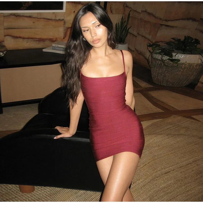 Blush Bodycon Mini Dress