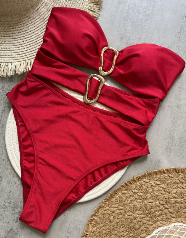 Italia Couture 'Rita' Bandeau One-Piece Swimsuit - İtalia Couture 