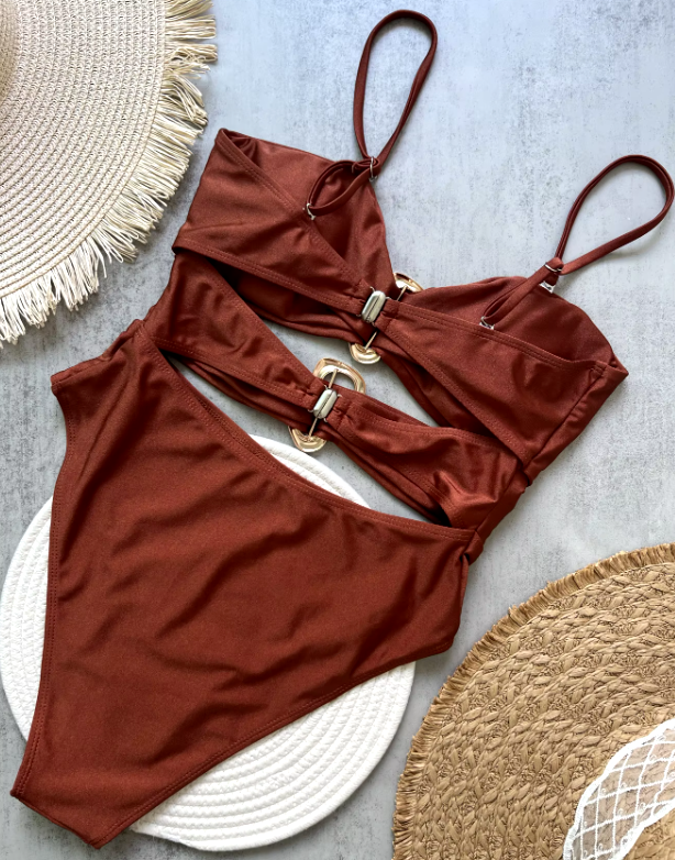 Italia Couture 'Rita' Bandeau One-Piece Swimsuit - İtalia Couture 