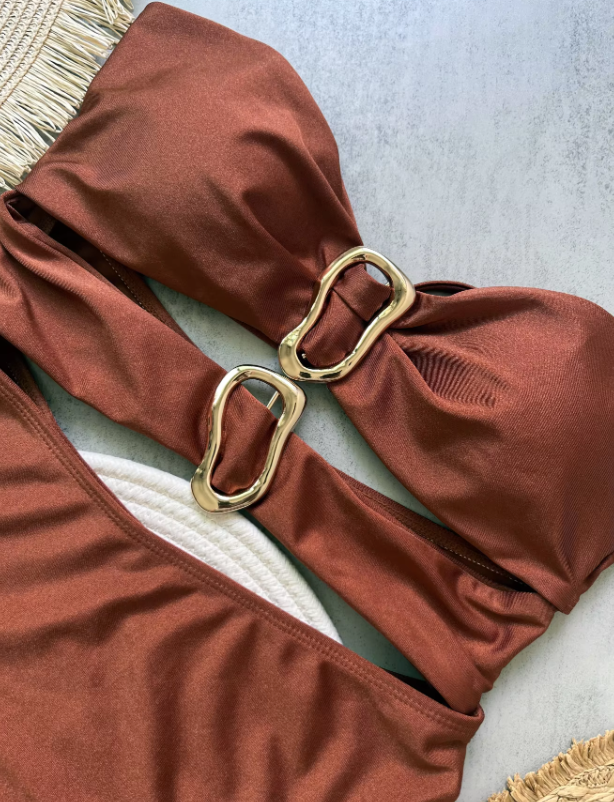 Italia Couture 'Rita' Bandeau One-Piece Swimsuit - İtalia Couture 
