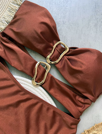 Italia Couture 'Rita' Bandeau One-Piece Swimsuit - İtalia Couture 