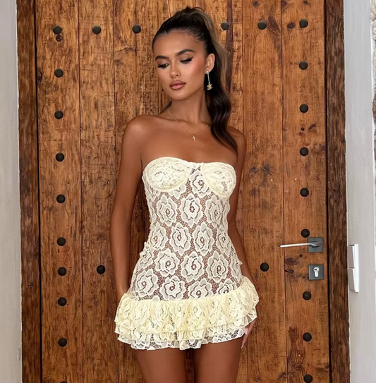 Italia Couture Lace World Dresses Festival Attire - İtalia Couture 